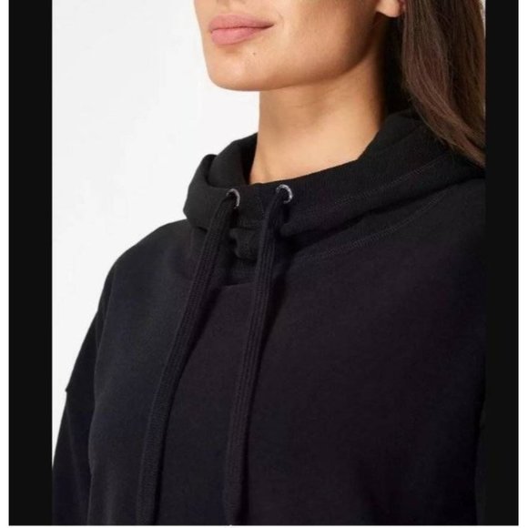 SWEATY BETTY Escape Luxe Hoodie Sweatshirt Small Black NEW - Picture 6 of 11